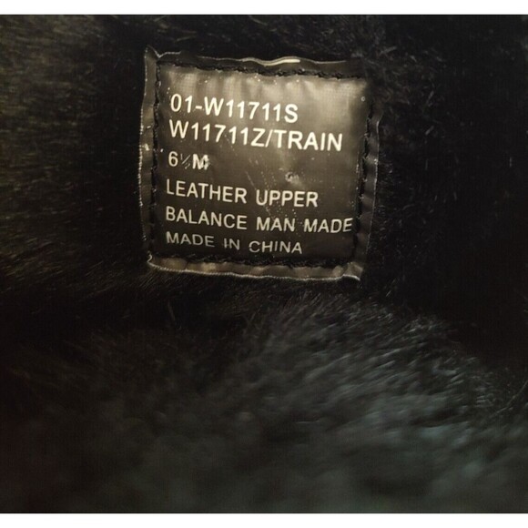 White Mountain size 6.5M black suede boots faux fur lined leather upper - Picture 6 of 10